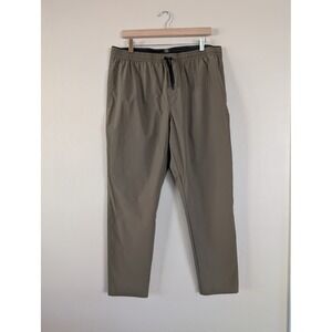 Z By Zella Men's Olive Green Tech Hiking Pants Performance Gorpcore Outdoor Sz L